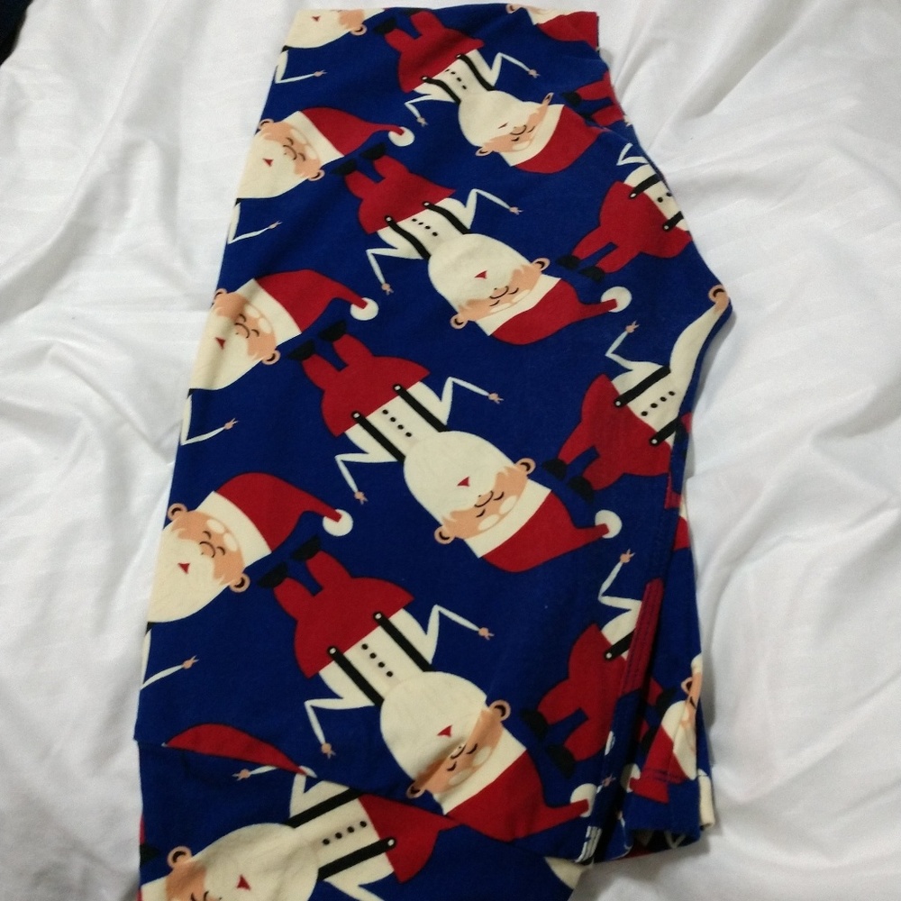 Lularoe Santa Leggings